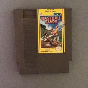 Baseball stars Nintendo game from 1985